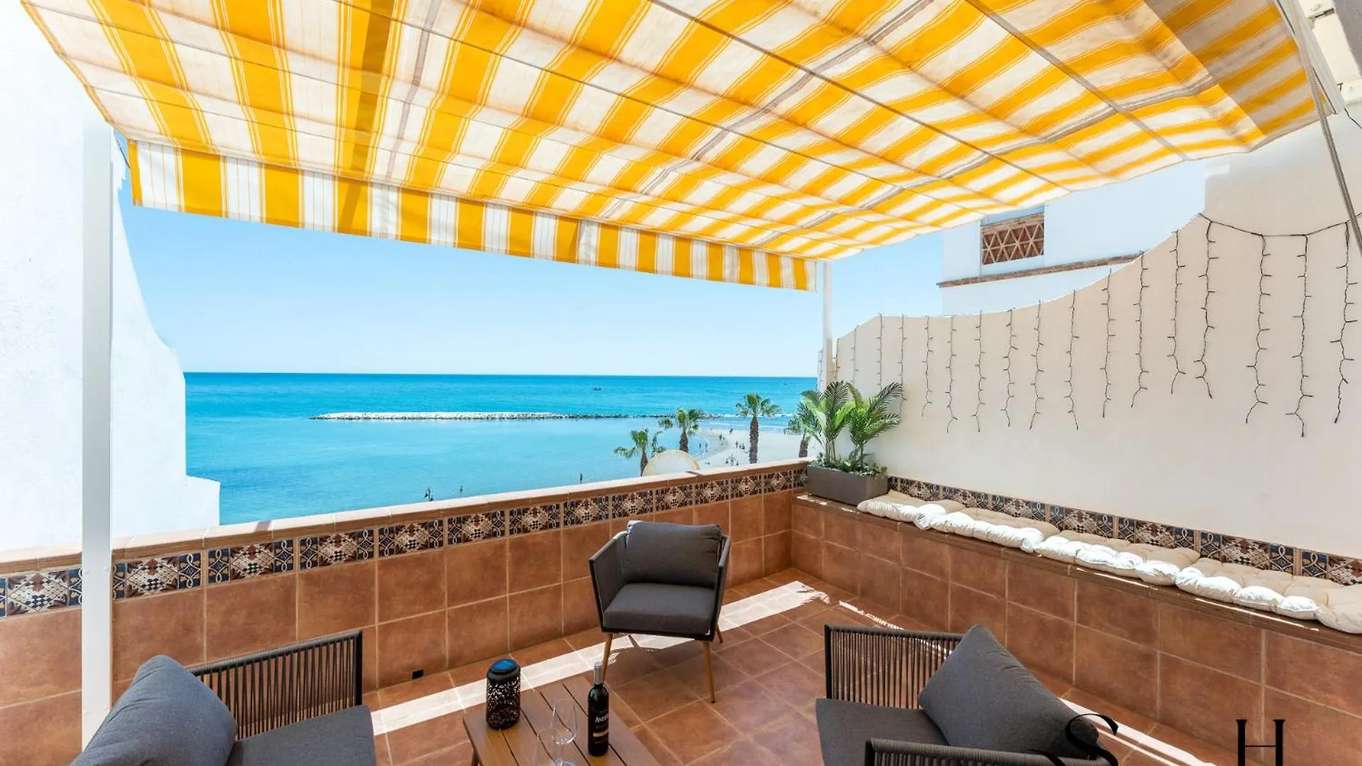 2Bed Beach Apartment , First Line Lux Benalmadena 0*,  Spain